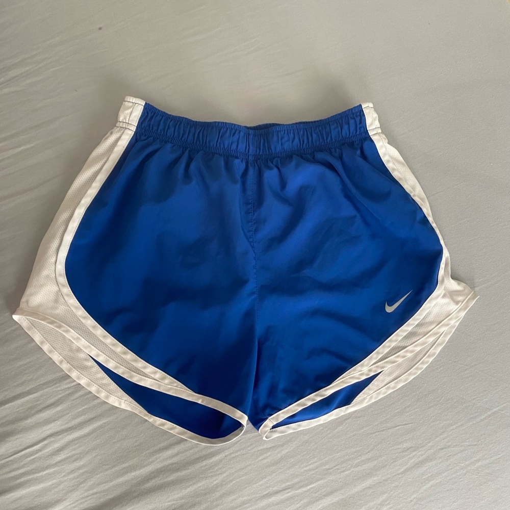 Nike Blue Tempo Dry Blue Running Shorts Size Small
